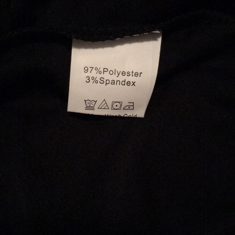 Little Black Tee Shirt Dress - Picture 4 of 4